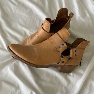 Frye Ray Harness Back Zip Boot